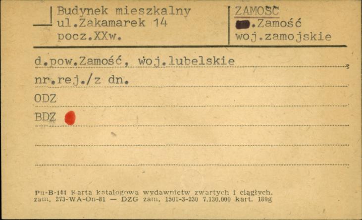 budynek mieszkalny, skan 1