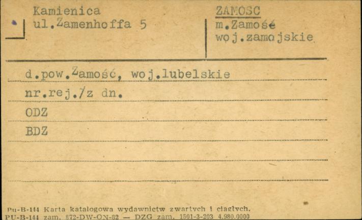 kamienica, skan 1