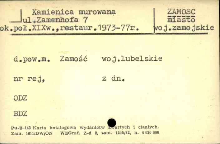 kamienica, skan 1