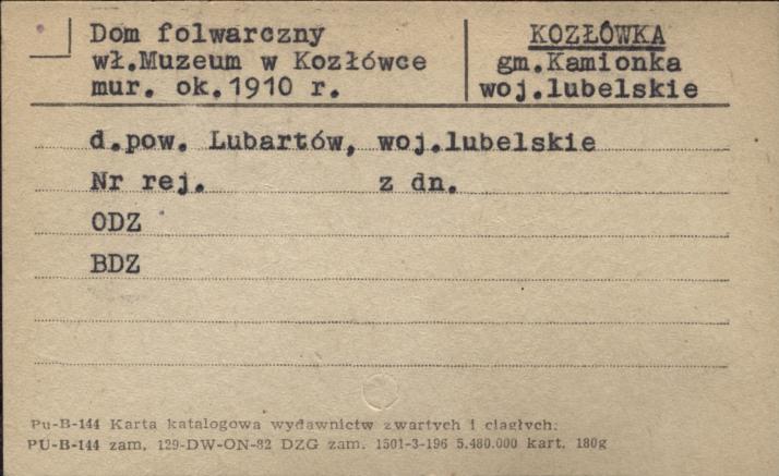 dom folwarczny, skan 1