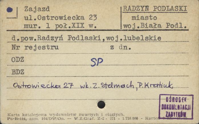 zajazd, skan 1