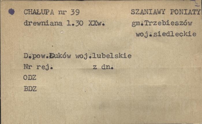 chałupa, skan 1