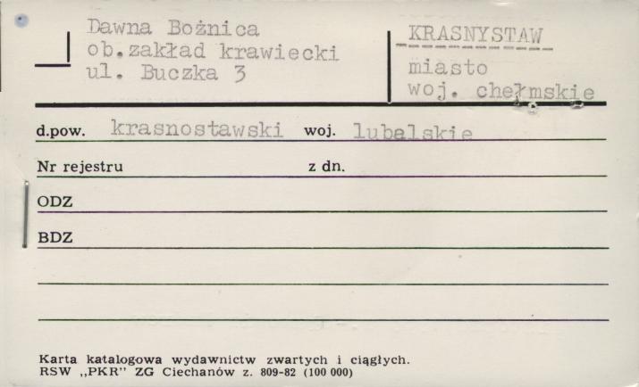 bożnica, ob. zakład krawiecki, skan 1