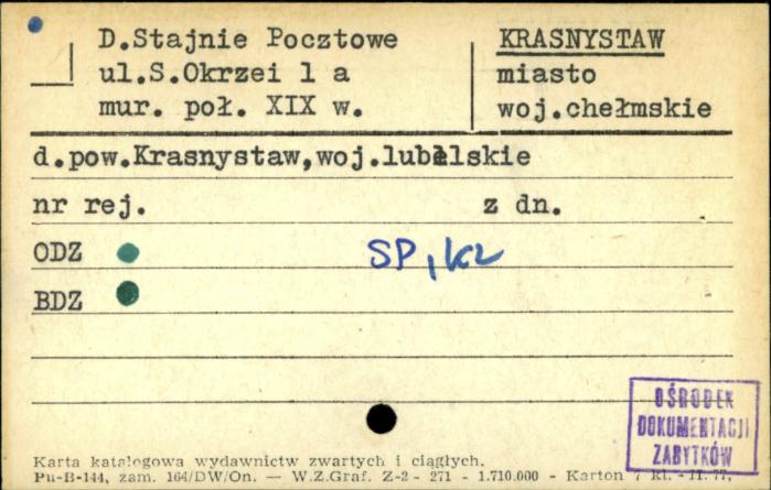 stajnie pocztowe, skan 1