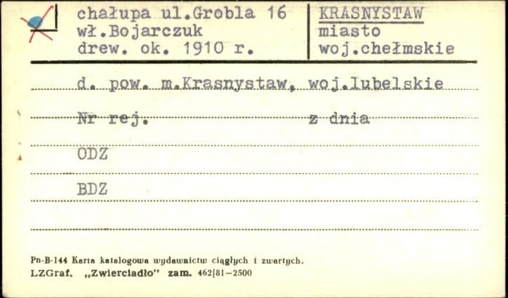 chałupa, skan 1