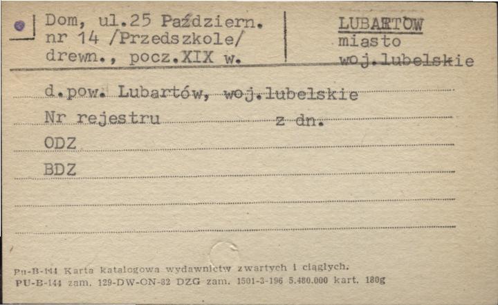 dom - przedszkole, skan 1