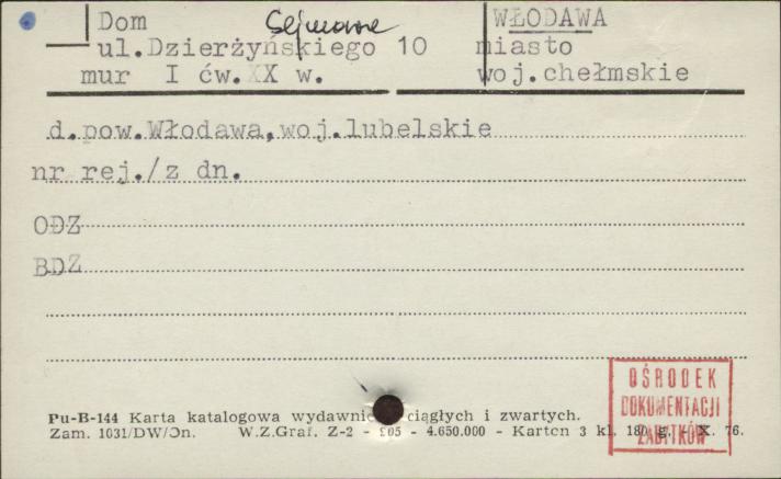 dom, skan 1