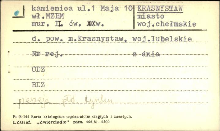 kamienica, skan 1