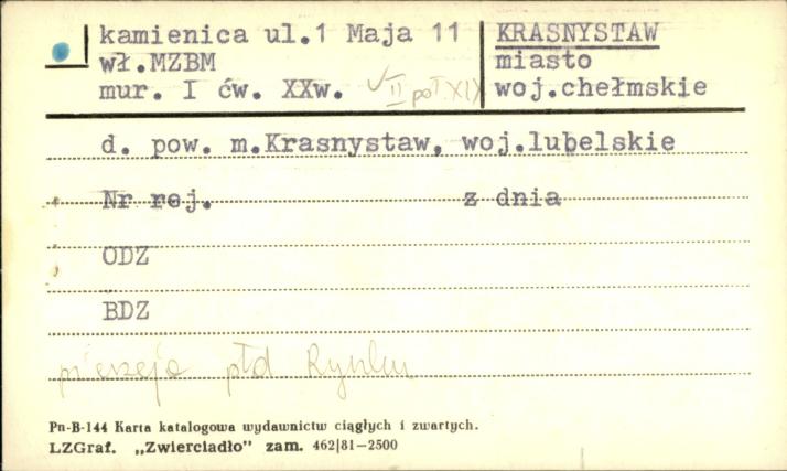 kamienica, skan 1