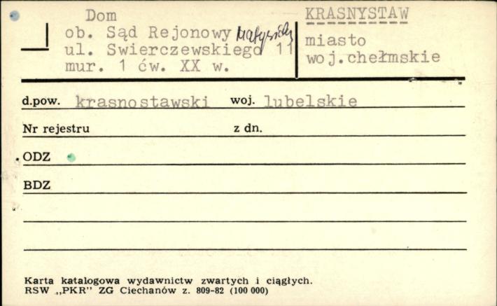 dom ob. Sąd Rejnowy, skan 1
