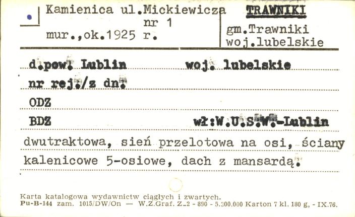 kamienica, skan 1