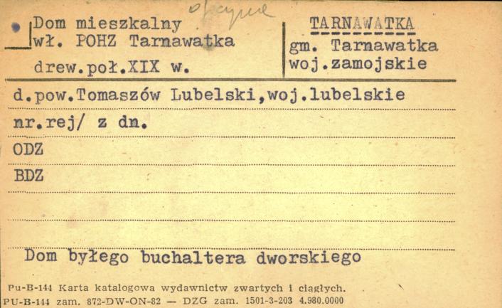 oficyna, ob. dom mieszkalny, skan 1