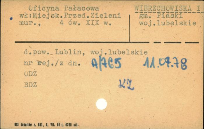 oficyna pałacowa, skan 1