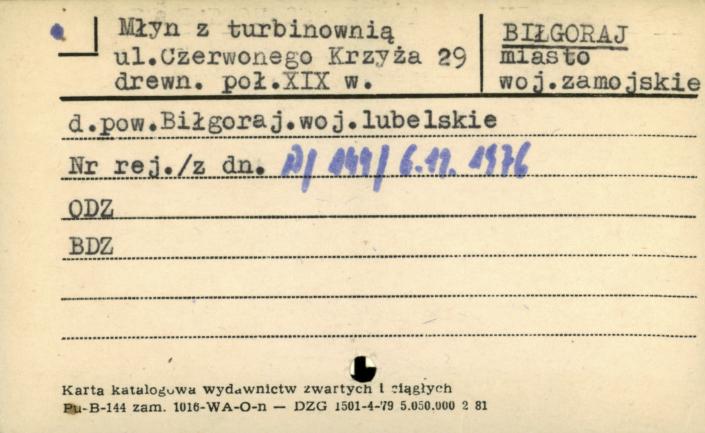 młyn z turbinownią, skan 1