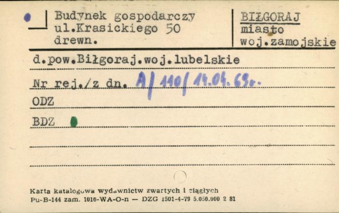 budynek gospodarczy, skan 1