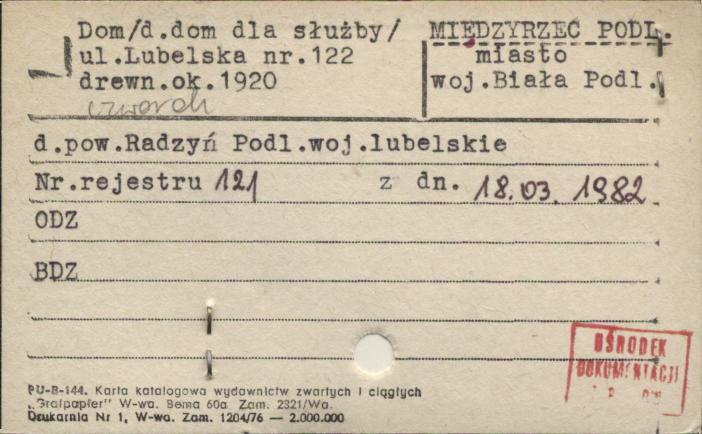 dom (d. dom dla służby), skan 1