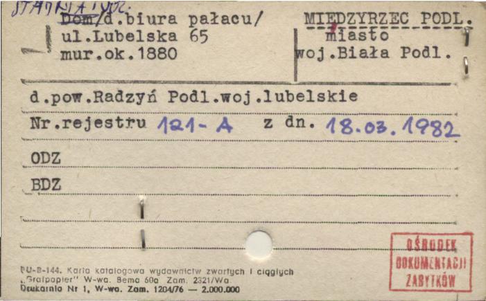 stajnia i woz., d. biura pałacu, skan 1