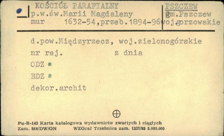 kościół par. pw. św. Marii Magdaleny, skan 1