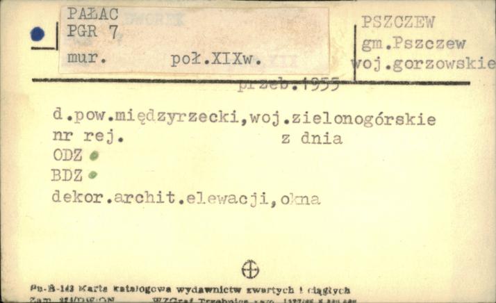pałac - elewacja ogrodowa, skan 3