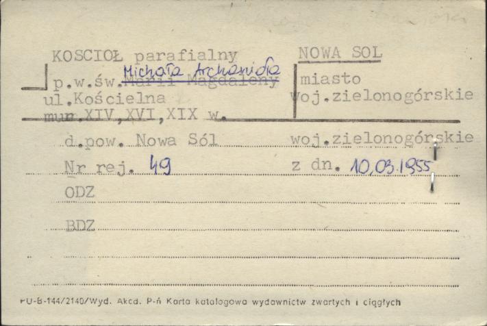 kościół par. pw. św. Michała Archanioła, skan 1