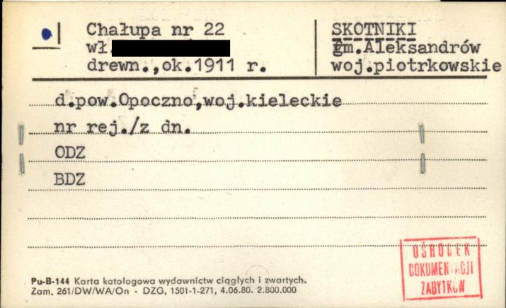 chałupa, skan 1