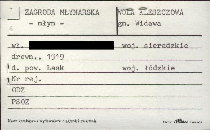 młyn - zagroda młynarska, skan 1