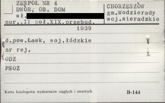dwór, ob. dom, skan 1
