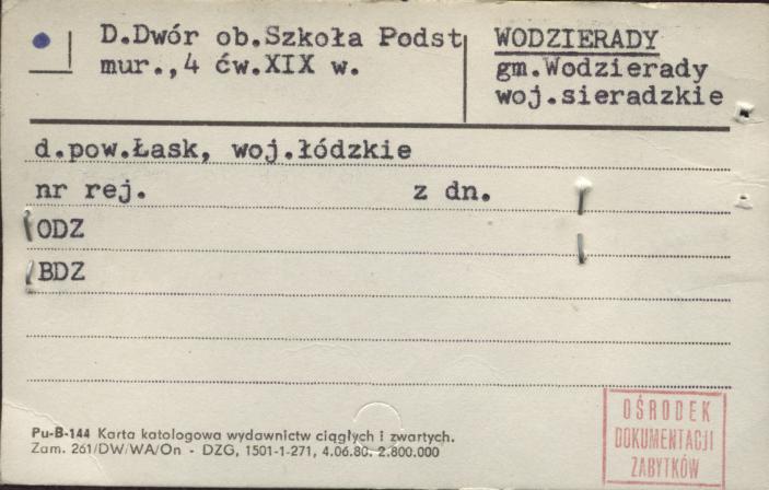 dwór, ob. szkoła podstawowa, skan 1