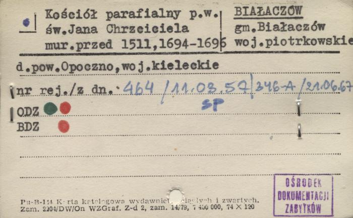 kościół parafialny pw. św. Jana Chrzciciela, skan 1