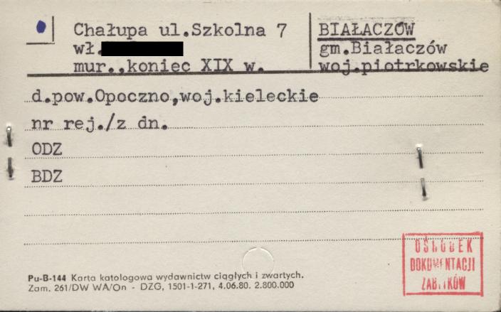 chałupa, skan 1