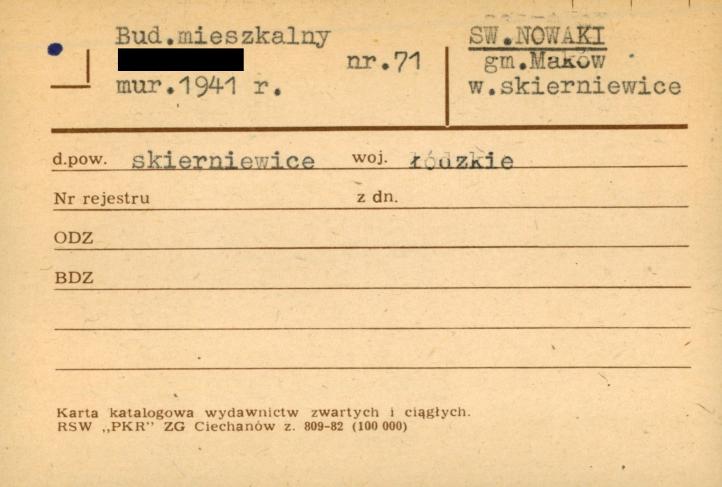 budynek mieszkalny, skan 1