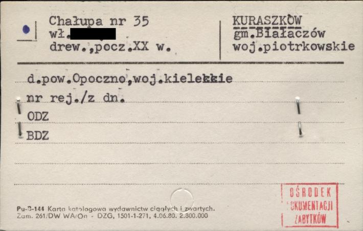 chałupa, skan 1