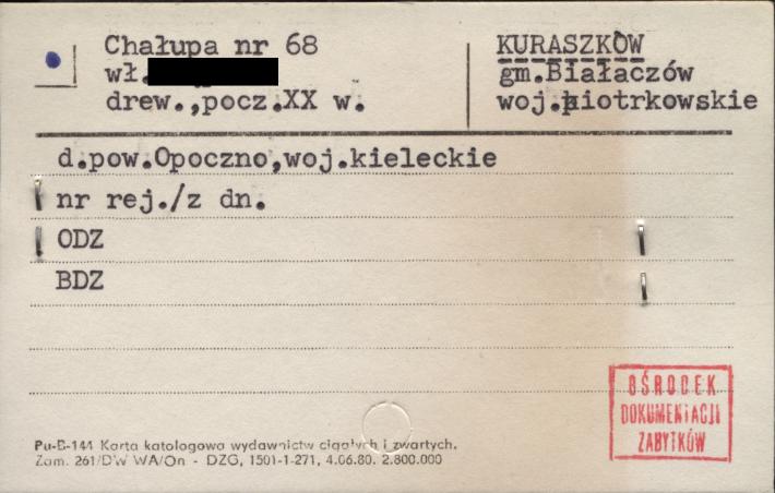 chałupa, skan 1