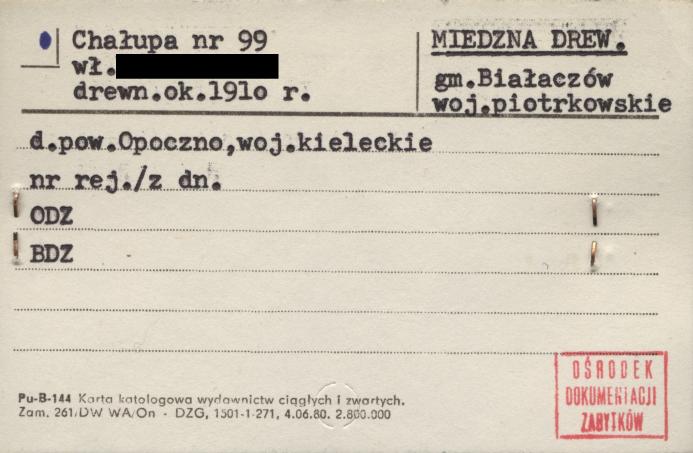 chałupa, skan 1