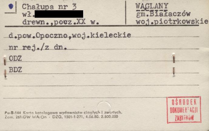 chałupa, skan 1