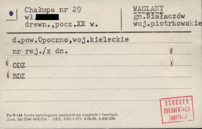 chałupa, skan 1
