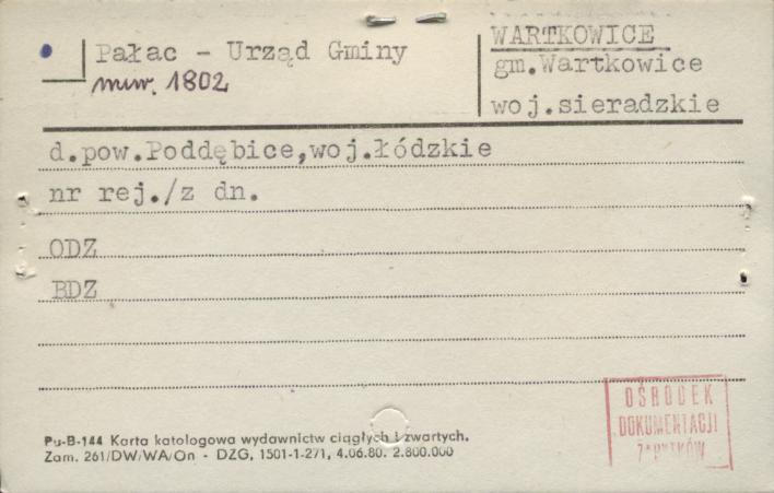 pałac - urząd gminy, skan 1