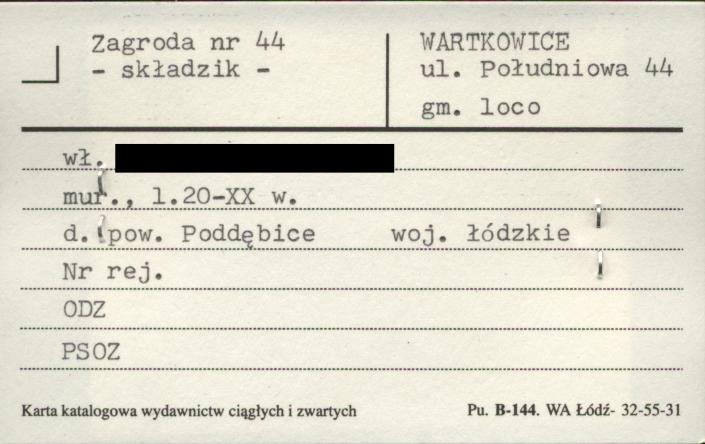 składzik - zagroda, skan 1