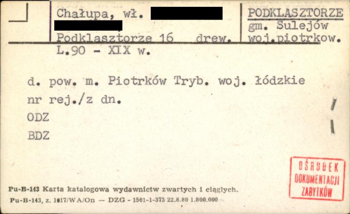 chałupa, skan 1