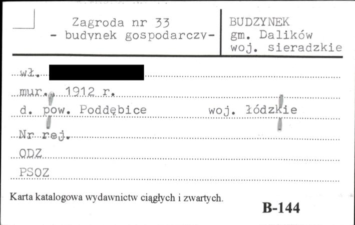 budynek gospodarczy, skan 1