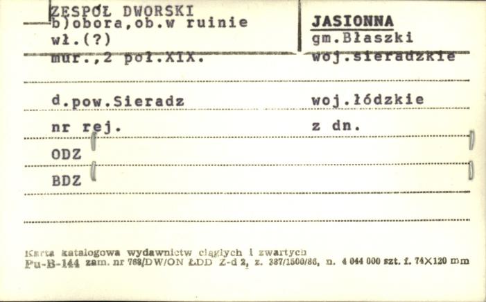 obora - zespół dworski, skan 1