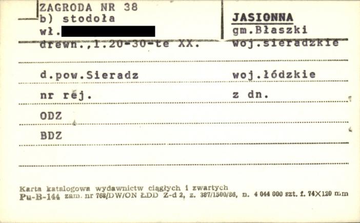 stodoła - zagroda, skan 1