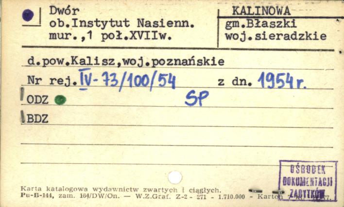 dwór, ob. Instytut Nasienn., skan 1