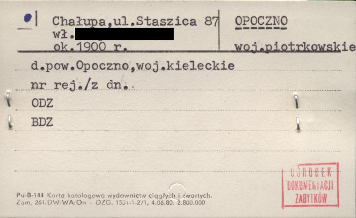 chałupa, skan 1