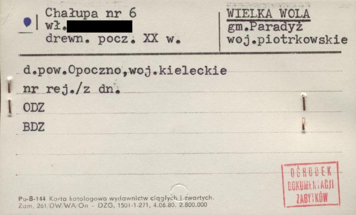 chałupa, skan 1
