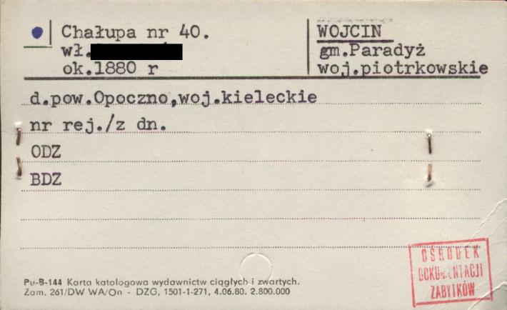 chałupa, skan 1