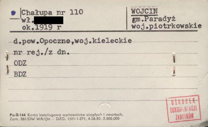 chałupa, skan 1