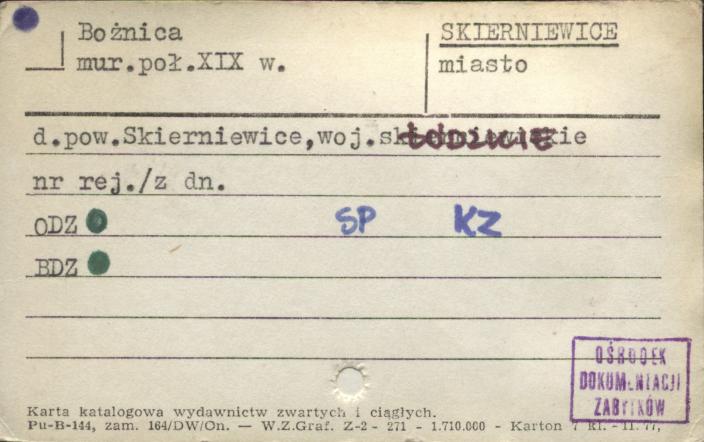 bożnica, skan 1