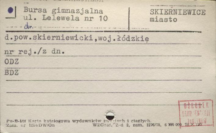bursa gimnazjalna, skan 1