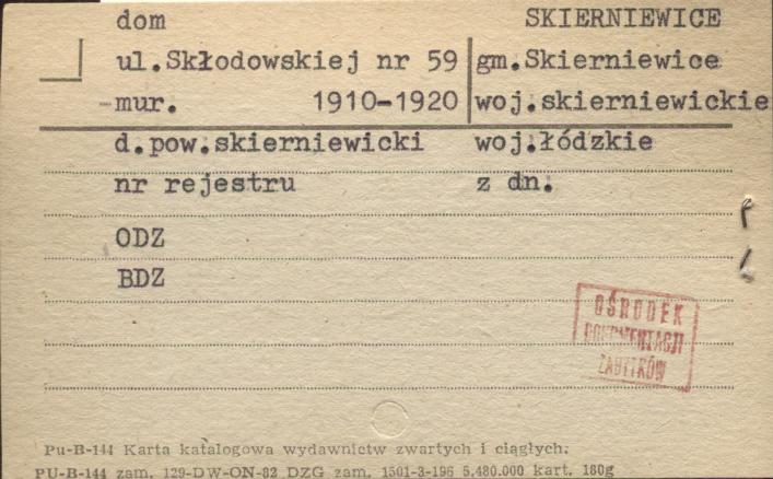 dom, skan 1